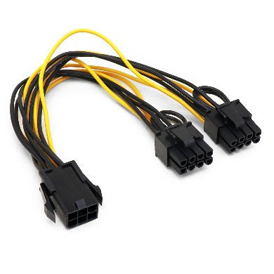 Cable Interno de Alimentación BROBOTIX 963852 - Macho/hembra, Amarillo Cable Interno de Alimentación BROBOTIX 963852 - Macho/hembra, Amarillo
